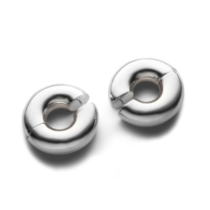 UNCOMMON MATTERS - LARGE STRATUS HOOP EARRINGS - Görsel 2