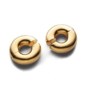 UNCOMMON MATTERS - LARGE STRATUS HOOP EARRINGS - Görsel 2