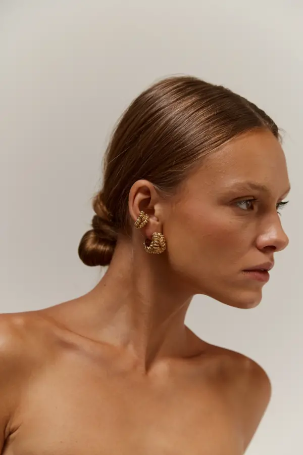 PAOLA SIGHINOLFI TALISMAN HOOPS