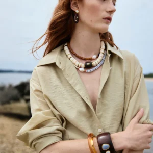 LIZZIE FORTUNATO - TAMARIND DROP EARRINGS