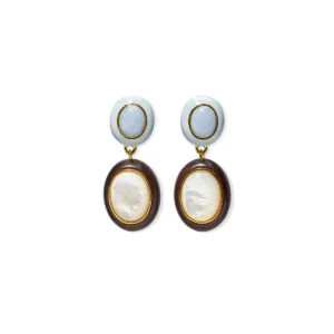 LIZZIE FORTUNATO - PAPAYA EARRINGS - Görsel 2
