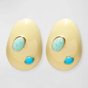 LIZZIE FORTUNATO - MINI ARP EARRINGS - Görsel 2