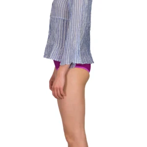 AMBAS - GRECA STRIPE SHIRT - Görsel 2